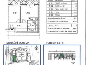 Pronájem bytu 2+kk, Kladno - Kročehlavy, Jaroslava Holečka, 42 m2