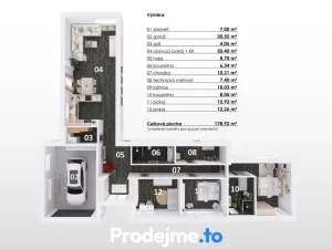Prodej rodinného domu, Mašovice, 179 m2