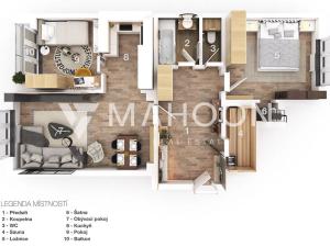 Prodej bytu 3+kk, Praha - Žižkov, Biskupcova, 81 m2