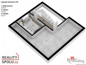 Pronájem rodinného domu, Úpice, Regnerova, 90 m2