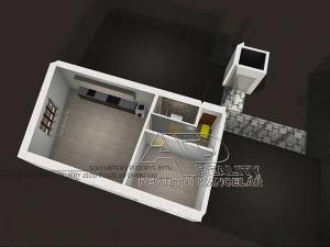 Pronájem bytu 2+kk, České Budějovice, Fráni Šrámka, 53 m2