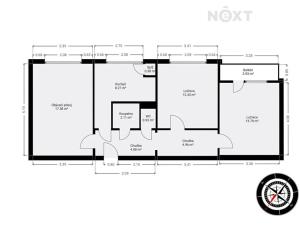 Prodej bytu 3+1, Beroun, Švermova, 70 m2
