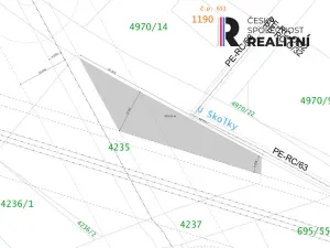 Prodej pozemku pro bydlení, Kryry, U Školky, 2314 m2