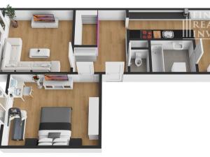 Prodej bytu 2+1, Uherské Hradiště - Jarošov, 52 m2