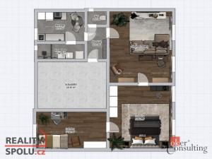 Prodej bytu 3+1, Frýdlant, Míru, 82 m2