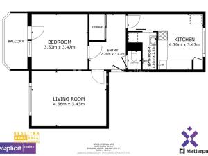 Pronájem bytu 2+1, Hodonín, I. Olbrachta, 54 m2
