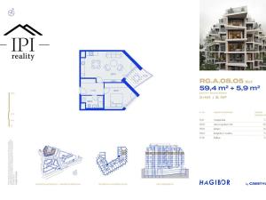 Pronájem bytu 2+kk, Praha - Strašnice, Ramonova, 59 m2