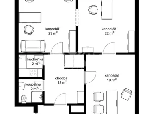 Prodej bytu 3+1, Praha - Holešovice, Bubenská, 84 m2