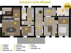 Prodej vícegeneračního domu, Ždírec nad Doubravou - Nový Studenec, 150 m2