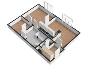 Pronájem bytu 2+kk, Praha - Žižkov, Jeseniova, 51 m2