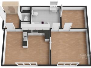 Pronájem bytu 2+kk, Praha - Žižkov, Jeseniova, 51 m2