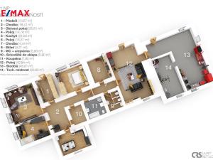 Prodej rodinného domu, Razová, 460 m2