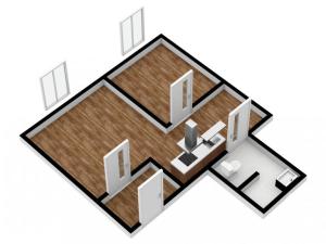 Pronájem bytu 2+kk, Kostelec nad Labem, T. G. Masaryka, 33 m2