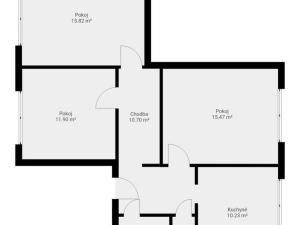 Pronájem bytu 3+1, Polička, Hegerova, 68 m2