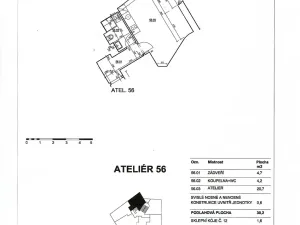 Prodej bytu 1+kk, Praha - Vysočany, Jandova, 36 m2