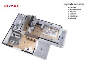 Pronájem bytu 2+kk, Pardubice, Dubová, 70 m2