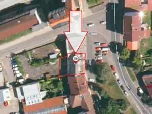 Prodej obchodního prostoru, Klatovy - Klatovy III, Nádražní, 438 m2
