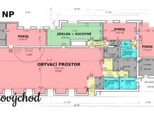 Prodej ubytování, Jiřice u Miroslavi, 662 m2
