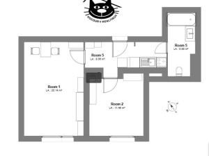 Pronájem bytu 2+kk, Příbram - Příbram VIII, Čechovská, 45 m2