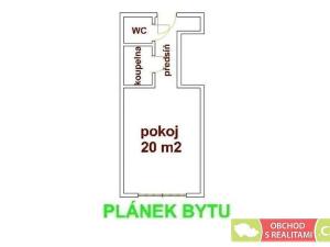 Pronájem bytu 1+kk, Praha - Žižkov, Biskupcova, 31 m2