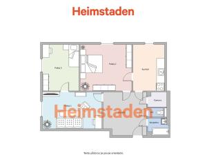 Pronájem bytu 3+1, Havířov - Město, Československé armády, 72 m2