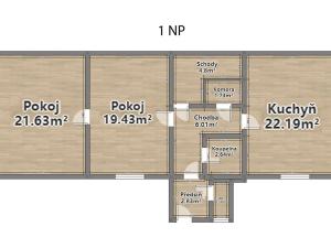 Prodej rodinného domu, Myslinka, 100 m2