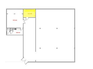 Pronájem skladu, Brno - Lesná, Loosova, 12 m2