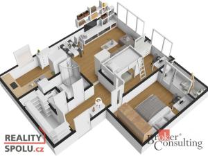 Prodej bytu 3+1, Praha - Krč, Zelený pruh, 63 m2