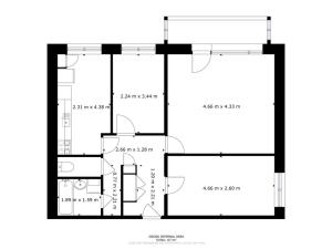 Prodej bytu 3+1, Brno - Bohunice, Spodní, 68 m2