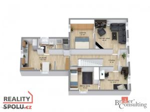 Prodej rodinného domu, Horní Blatná, 250 m2