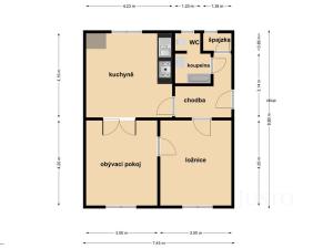 Prodej bytu 2+1, Mohelnice, Staškova, 50 m2