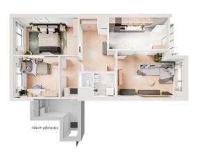 Prodej bytu 3+1, Praha - Chodov, Doubravická, 70 m2