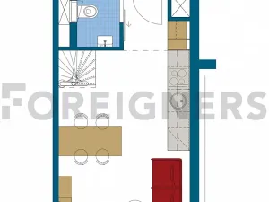 Pronájem bytu 3+kk, Brno, Dornych, 72 m2