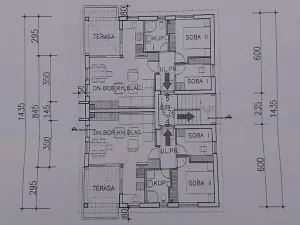 Prodej bytu 3+1, Novalja, Chorvatsko, 54 m2
