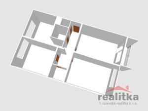Pronájem bytu 3+1, Opava - Předměstí, Otická, 76 m2