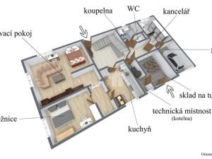 Pronájem rodinného domu, Skalice u České Lípy, 100 m2