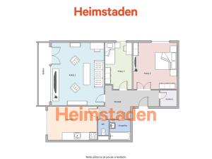 Pronájem bytu 3+1, Orlová - Lutyně, Okružní, 70 m2