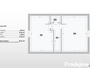 Prodej rodinného domu, Nový Šaldorf-Sedlešovice, Nádražní, 83 m2