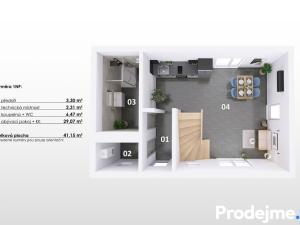 Prodej rodinného domu, Nový Šaldorf-Sedlešovice, Nádražní, 83 m2
