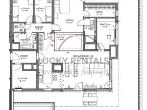 Pronájem bytu 5+kk, Praha - Střížkov, Zásadská, 120 m2