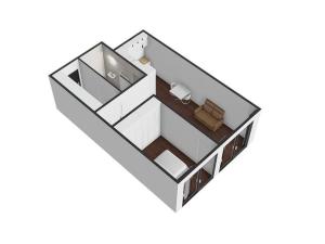 Pronájem bytu 2+kk, Brno - Veveří, Lidická, 5470 m2