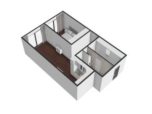 Pronájem bytu 2+kk, Brno - Veveří, Lidická, 5470 m2