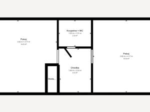 Pronájem bytu 3+1, Litvínov - Horní Litvínov, Koldům, 64 m2