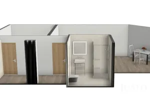 Pronájem bytu 2+kk, Bechyně, Soukenická, 44 m2