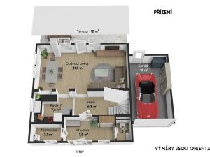 Prodej rodinného domu, Nebovidy, 164 m2