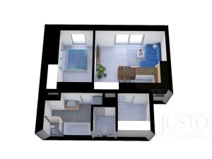 Prodej bytu 2+kk, Písek - Hradiště, Cihlářská, 137 m2