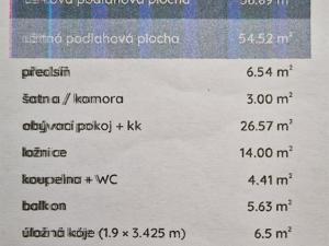 Pronájem bytu 2+kk, Jihlava, 54 m2