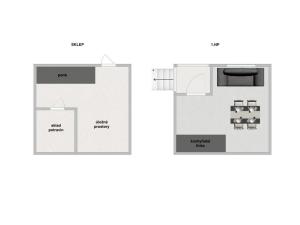 Prodej chaty, Bystřany, Na Lišce, 14 m2