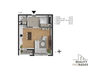 Prodej bytu 4+kk, Praha - Stodůlky, Raichlova, 167 m2