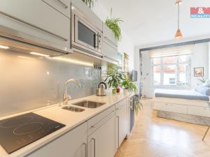 Pronájem bytu 1+kk, Praha - Žižkov, Čajkovského, 27 m2